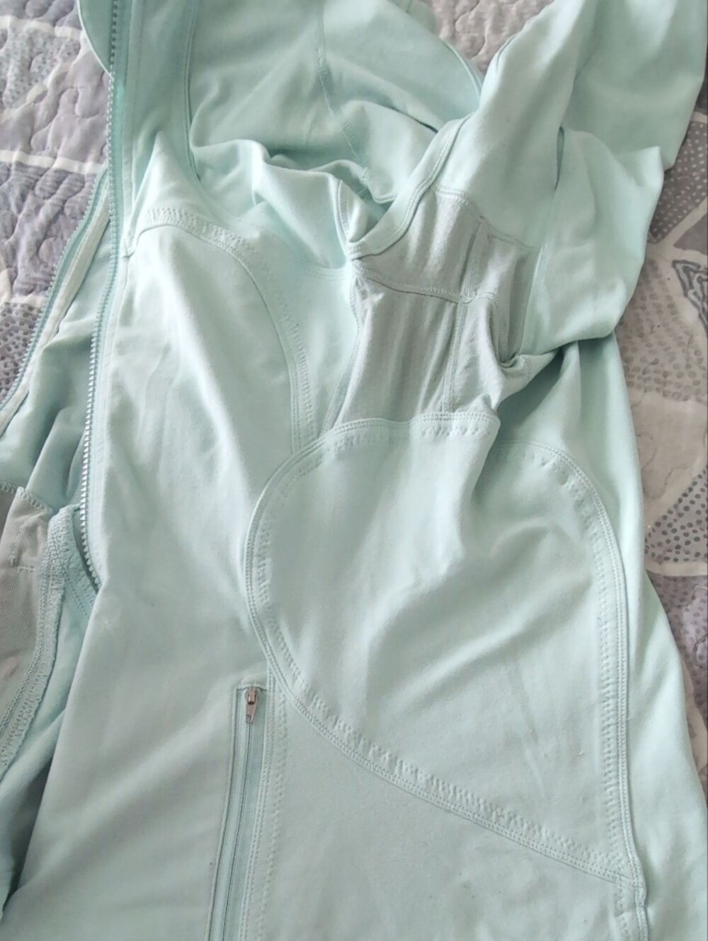 Lululemon Sport Full-Zip Jacket, Sz 8 - Picture 3 of 8